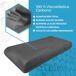 Almofada Viscoelástica Carbon Plus 120x40 Almofada Viscoelástica Carbon Plus 120x40 Branco/Cinza