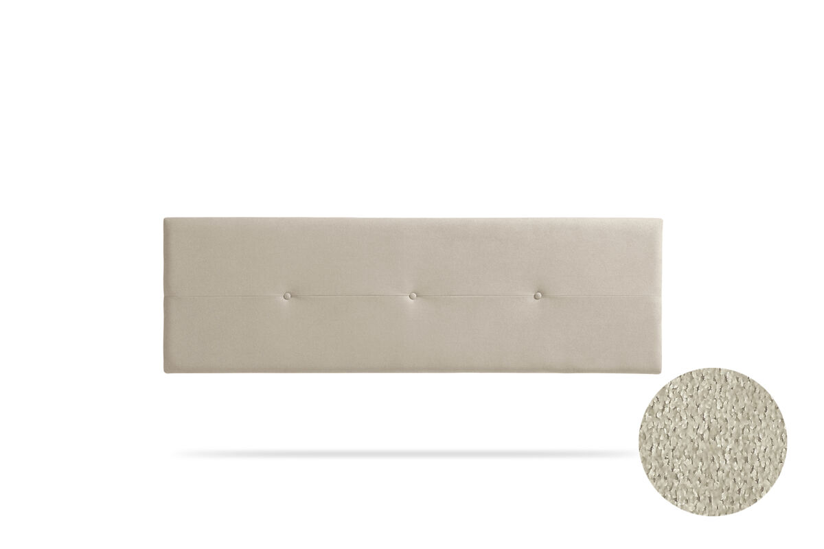 Cabeceira Estofada NAPOLI Aqualine 145 Creme