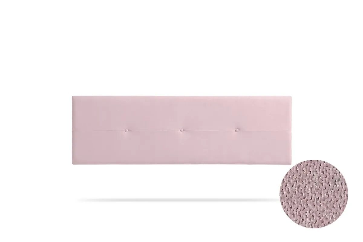 Cabeceira Estofada NAPOLI Aqualine 145 Rosa