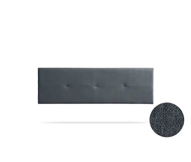 Cabeceira estofada napoli aqualine 145x50x5 cm - moonia