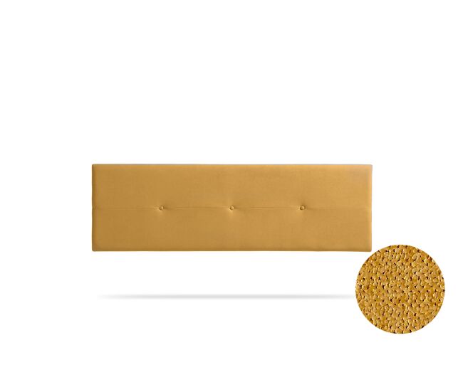 Cabeceira estofada napoli aqualine 115x50x5 cm - moonia
