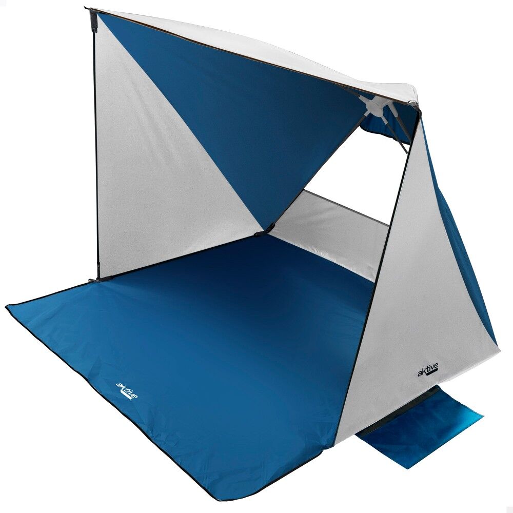 Aktive Tenda corta-vento e tenda de praia pop-up para 2 pessoas UV50 c/chão