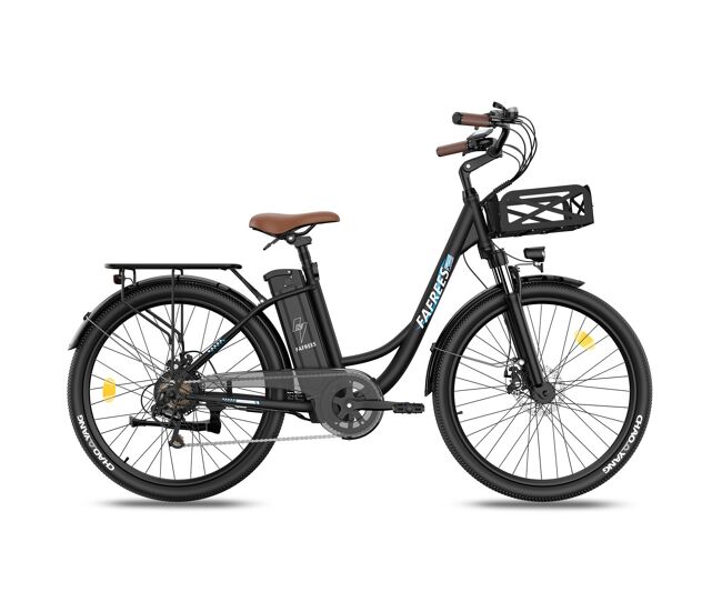 E-bike fafrees f26 lasting | 250w | 36v20.3ah | alcance de 160km | noir