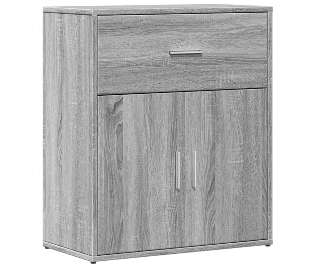 Vidaxl aparador 60x31x70 cm derivados de madeira cinzento sonoma