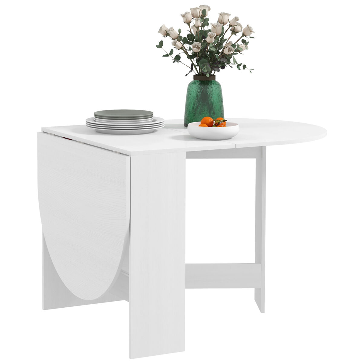 Mesa de Cozinha Dobrável HOMCOM, casa - cozinha