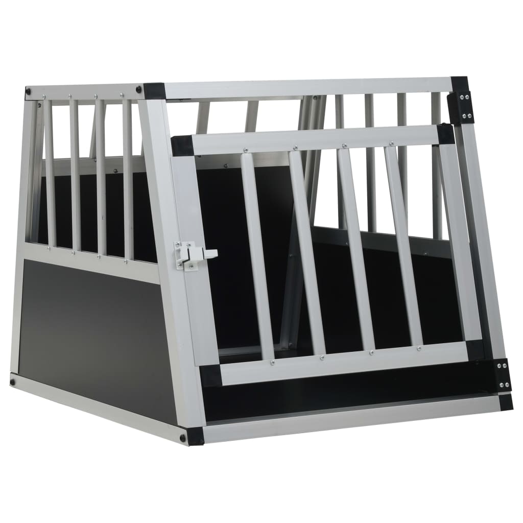 Vidaxl transportadora para cães com porta única 54x69x50 cm
