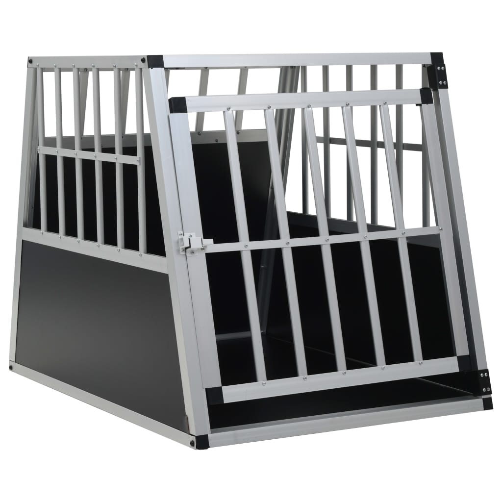 Vidaxl transportadora para cães com porta única 65x91x69,5 cm