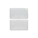 Almofada Ex FINA S para Pessoas que Dormem de Barriga para Baixo (2 F) Almofada Ex FINA S para Pessoas que Dormem de Barriga para Baixo (2 F) Branco