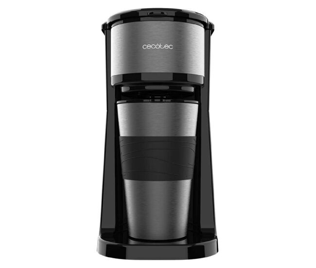 Cecotec machine de café de filtro com garrafa térmica portable.
