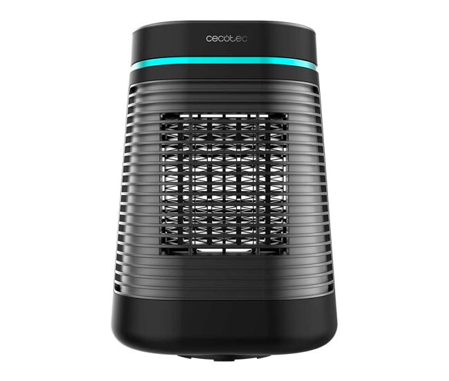 Cecotec aquecedor cerâmico de mesa com 1500 w, função oscilação, termóstato ajustável e 3 modos de funcionamento.