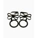 Argolas de Cross Training - BOOMFIT Argolas de Cross Training - BOOMFIT Preto