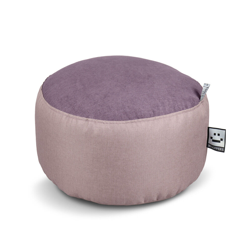 Puff redondo tex morado happers