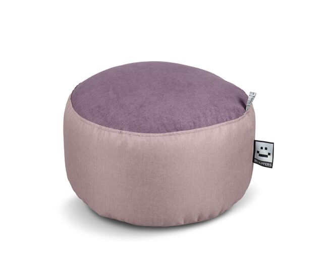 Puff redondo tex morado happers