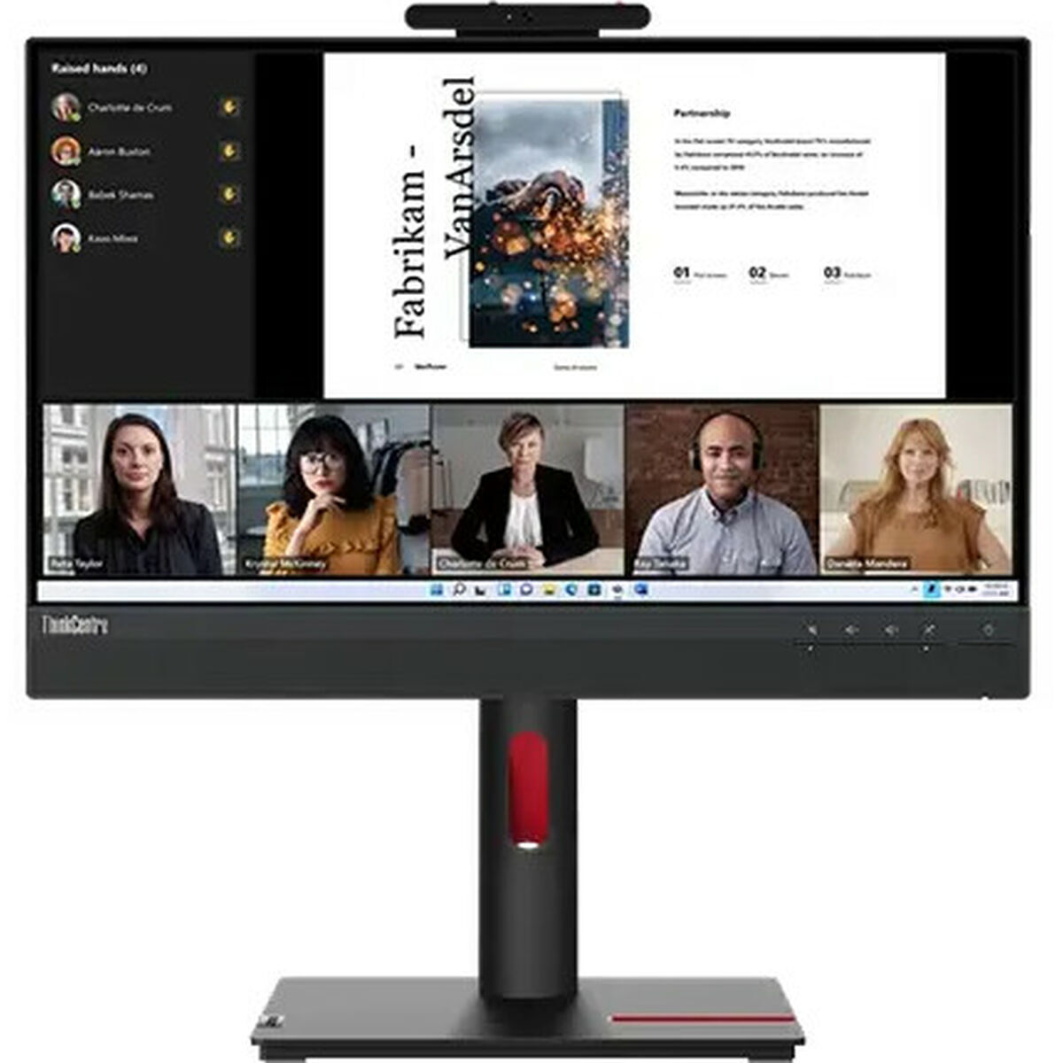 Monitor lenovo thinkcentre tiny-in-one 22 gen 5 full hd 21,5" 60 hz