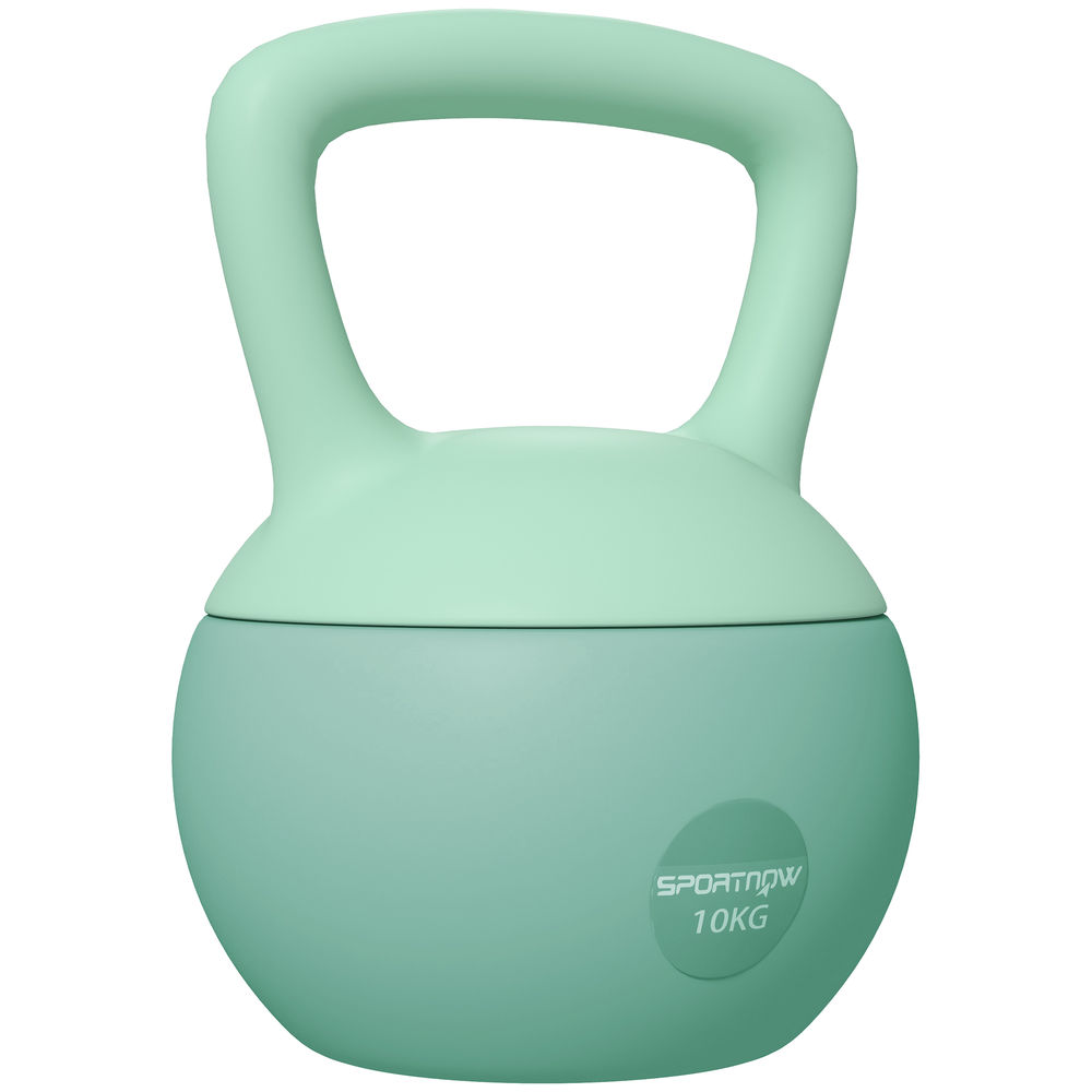 Kettlebell Plástico, areia metálica SPORTNOW