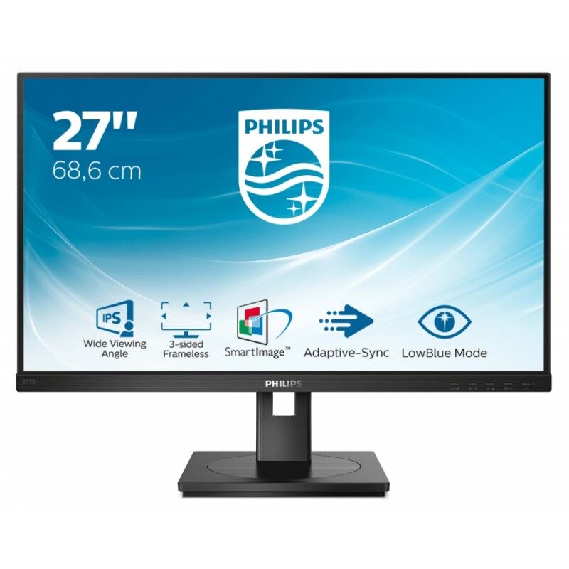 Monitor philips 272s1ae/00 27" full hd ips lcd flicker free 75 hz