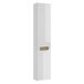 Móvel de lavatório individual de com 1 gaveta e pedestal Livia Móvel de lavatório individual de com 1 gaveta e pedestal Livia Branco