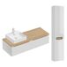Móvel de lavatório individual de com 2 gavetas, branco Livia Móvel de lavatório individual de com 2 gavetas, branco Livia Branco