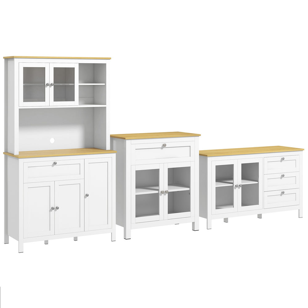 Conjunto Móveis de Cozinha HOMCOM, casa - cozinha
