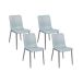 Beliani Silla de comedor GLENDIVE Beliani Silla de comedor GLENDIVE Azul