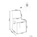 Beliani Silla de comedor GLENDIVE Beliani Silla de comedor GLENDIVE Azul
