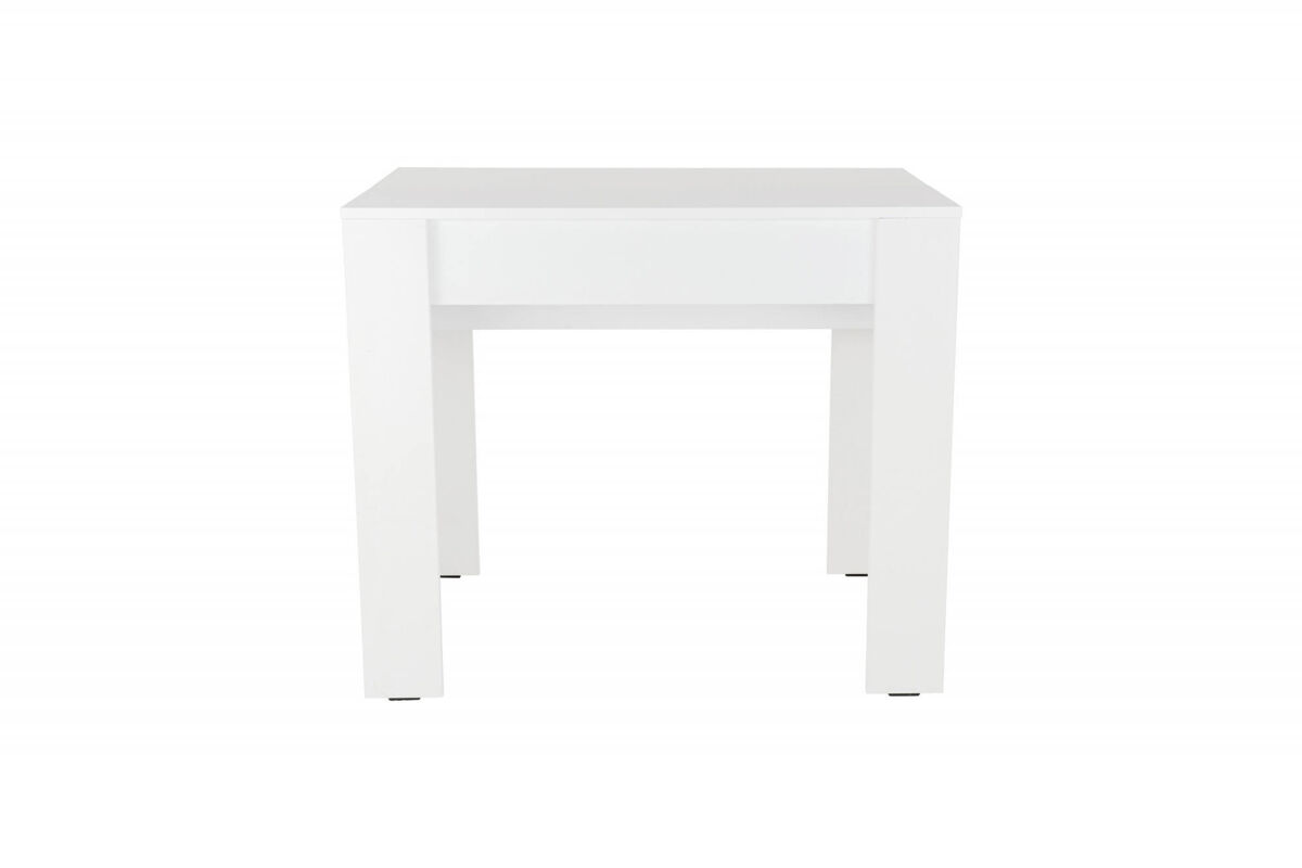 Mesa de consola extensível com efeito madeira