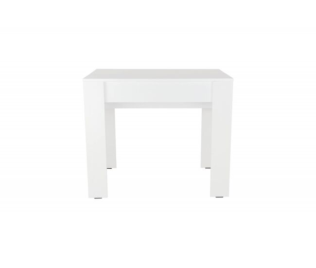 Mesa de consola extensível com efeito madeira