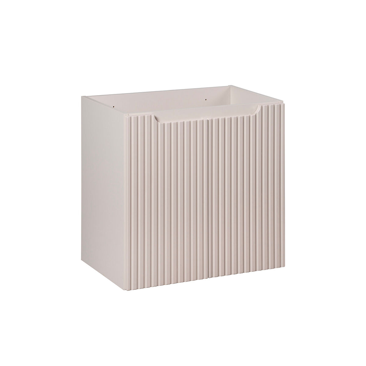 Móvel sob lavatório 60cm 2 portas riva caxemira