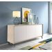 Aparador com efeito madeira 184 Aparador com efeito madeira 184 Branco/ Madeira