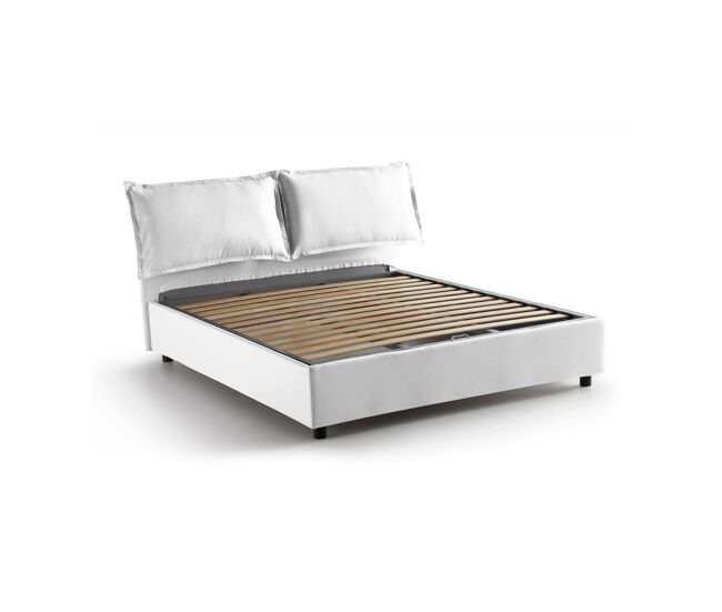 Cama de casal de tecido