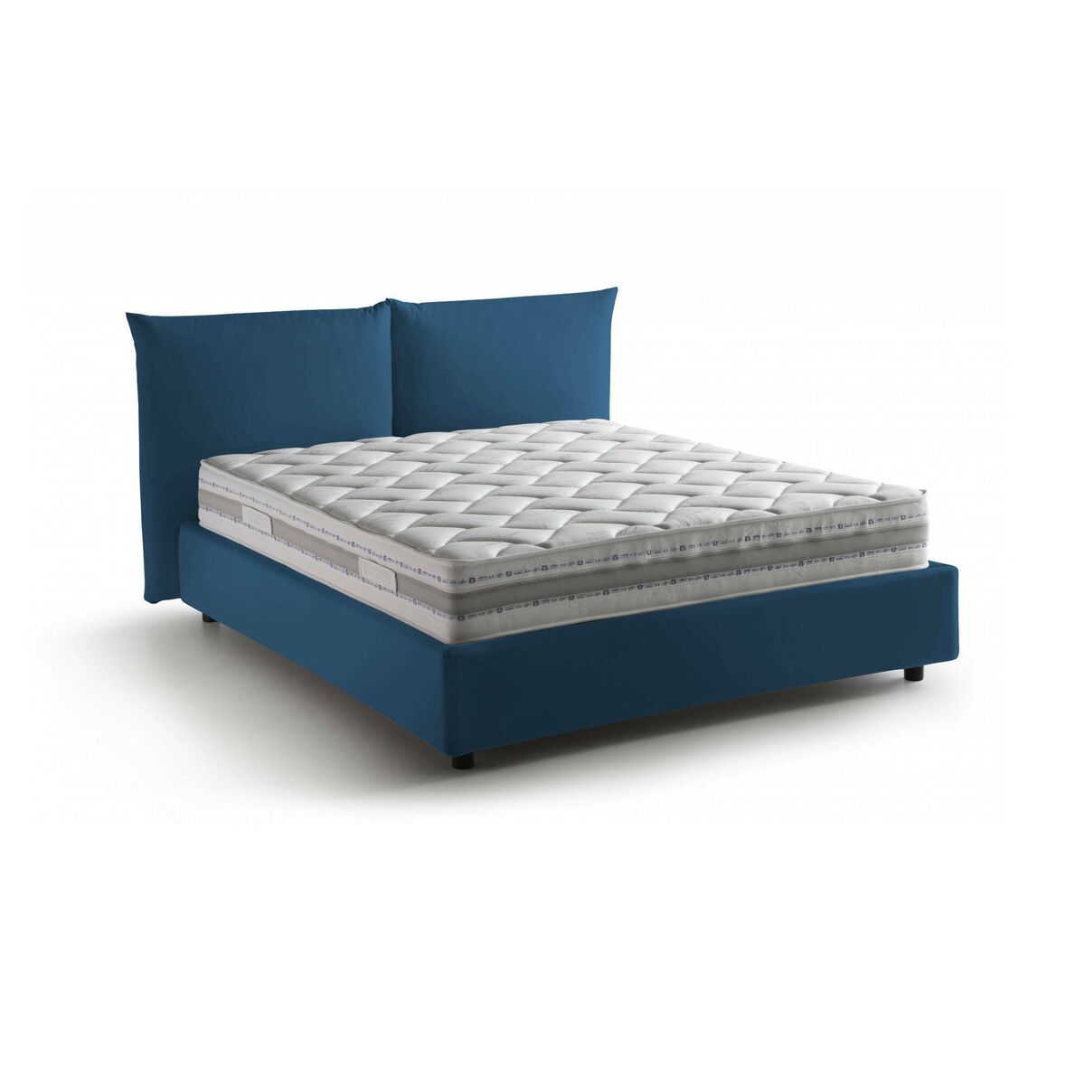 Cama de casal de tecido
