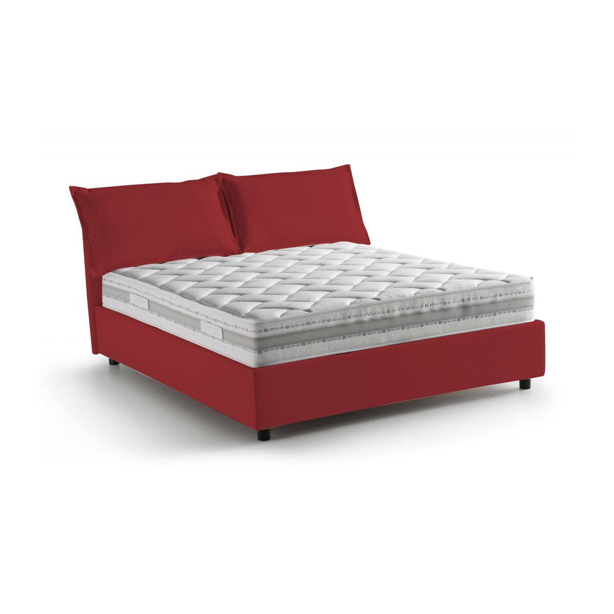Cama de casal de tecido