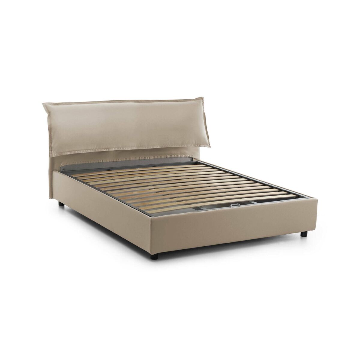 Cama de casal de tecido