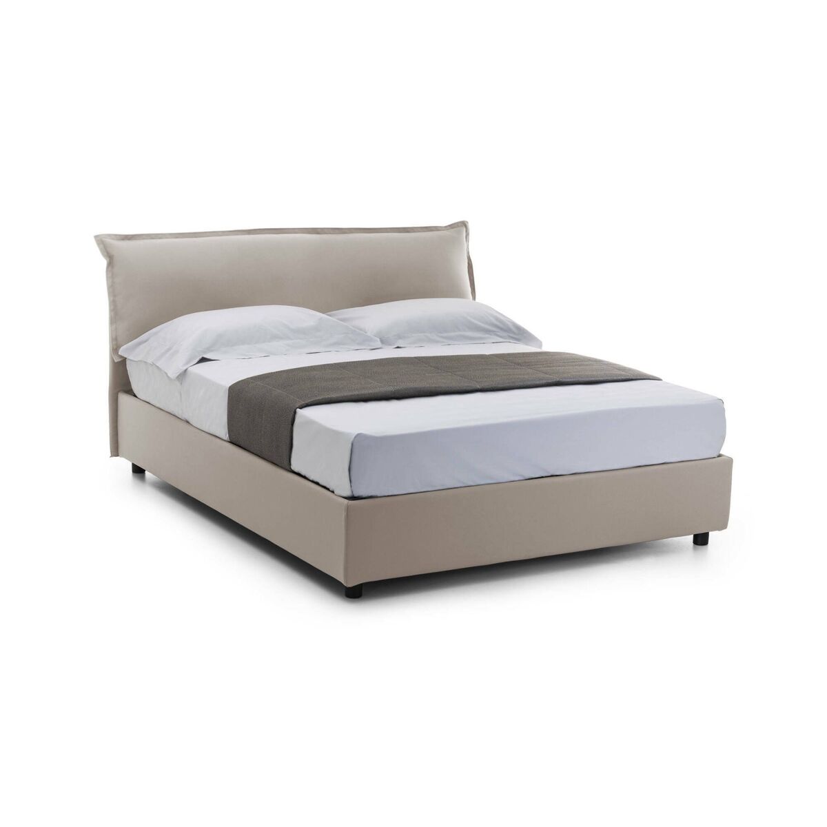 Cama de casal de tecido