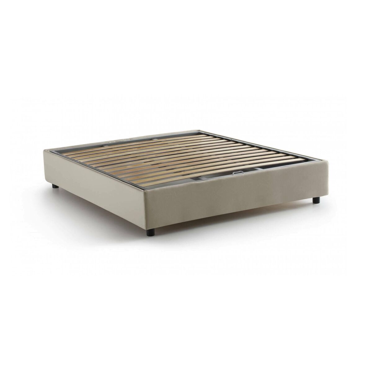 Cama de casal de tecido