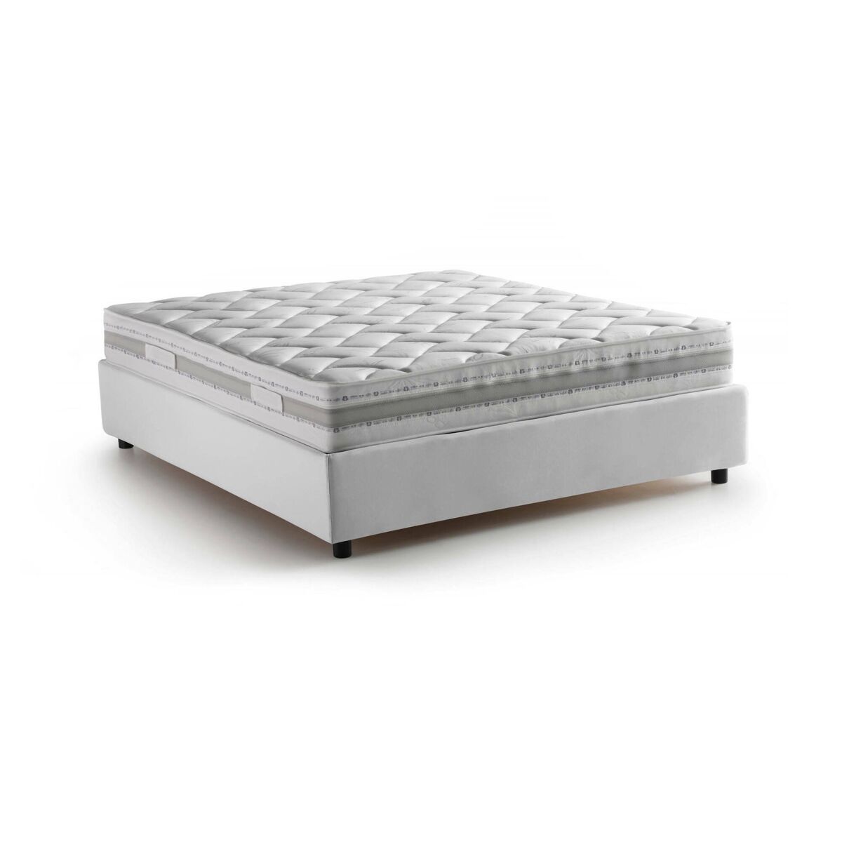 Cama de casal de tecido