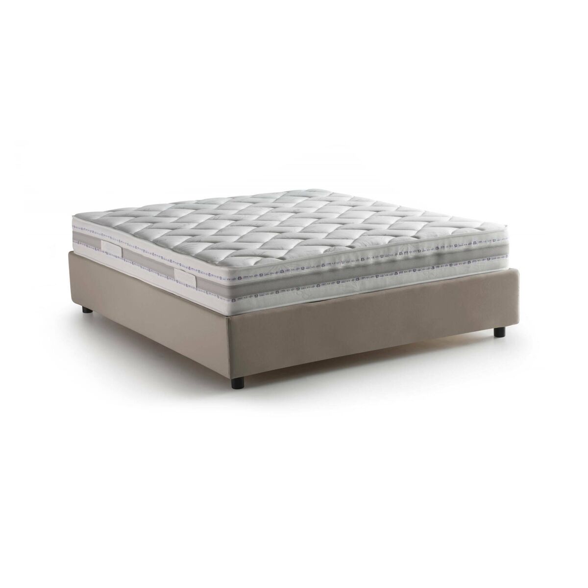 Cama de casal de tecido