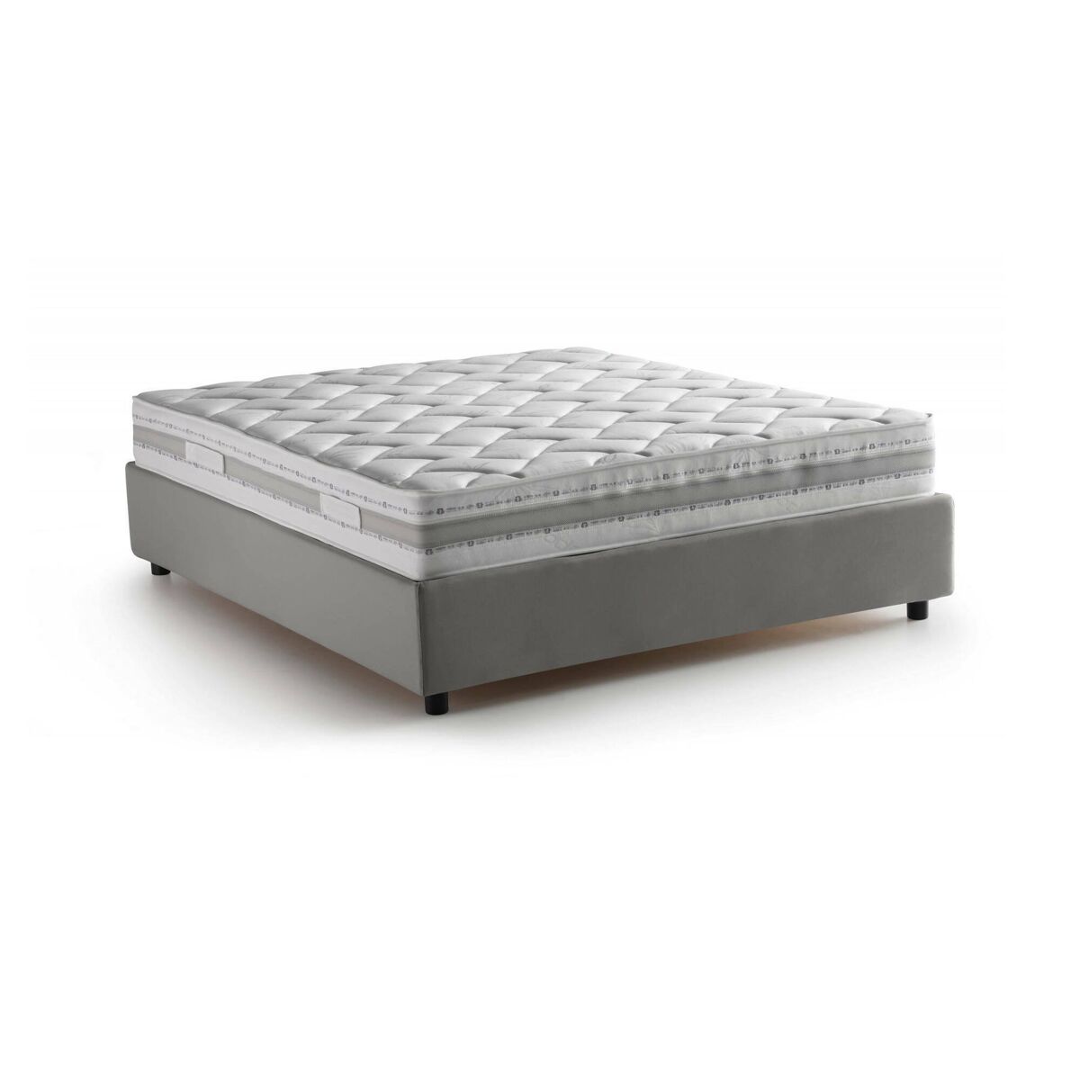 Cama de casal de tecido