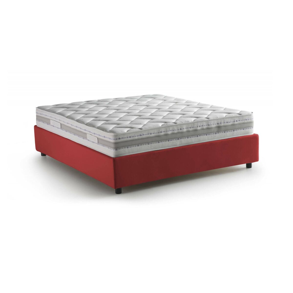 Cama de casal de tecido