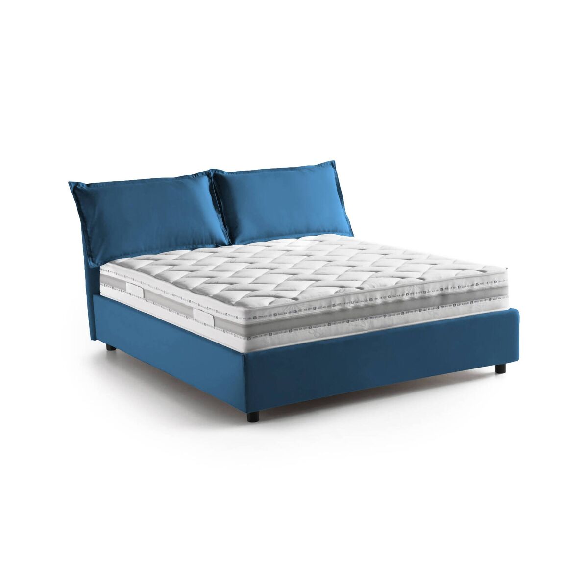 Cama de casal de tecido
