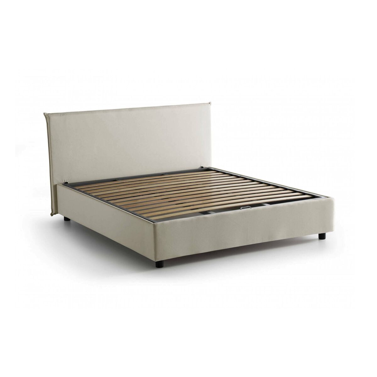 Cama de casal de tecido