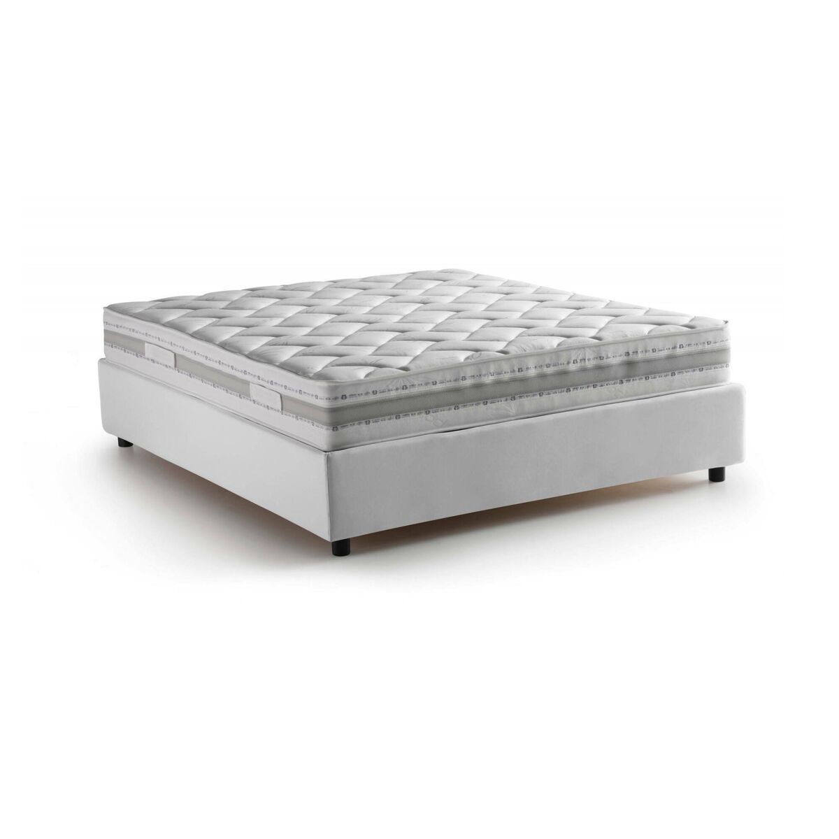 Cama de casal de tecido