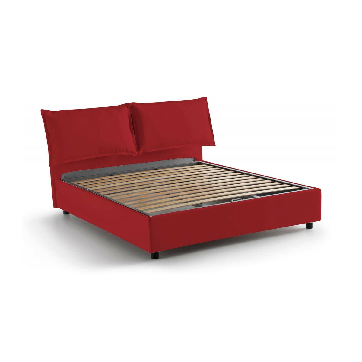 Cama de casal de tecido