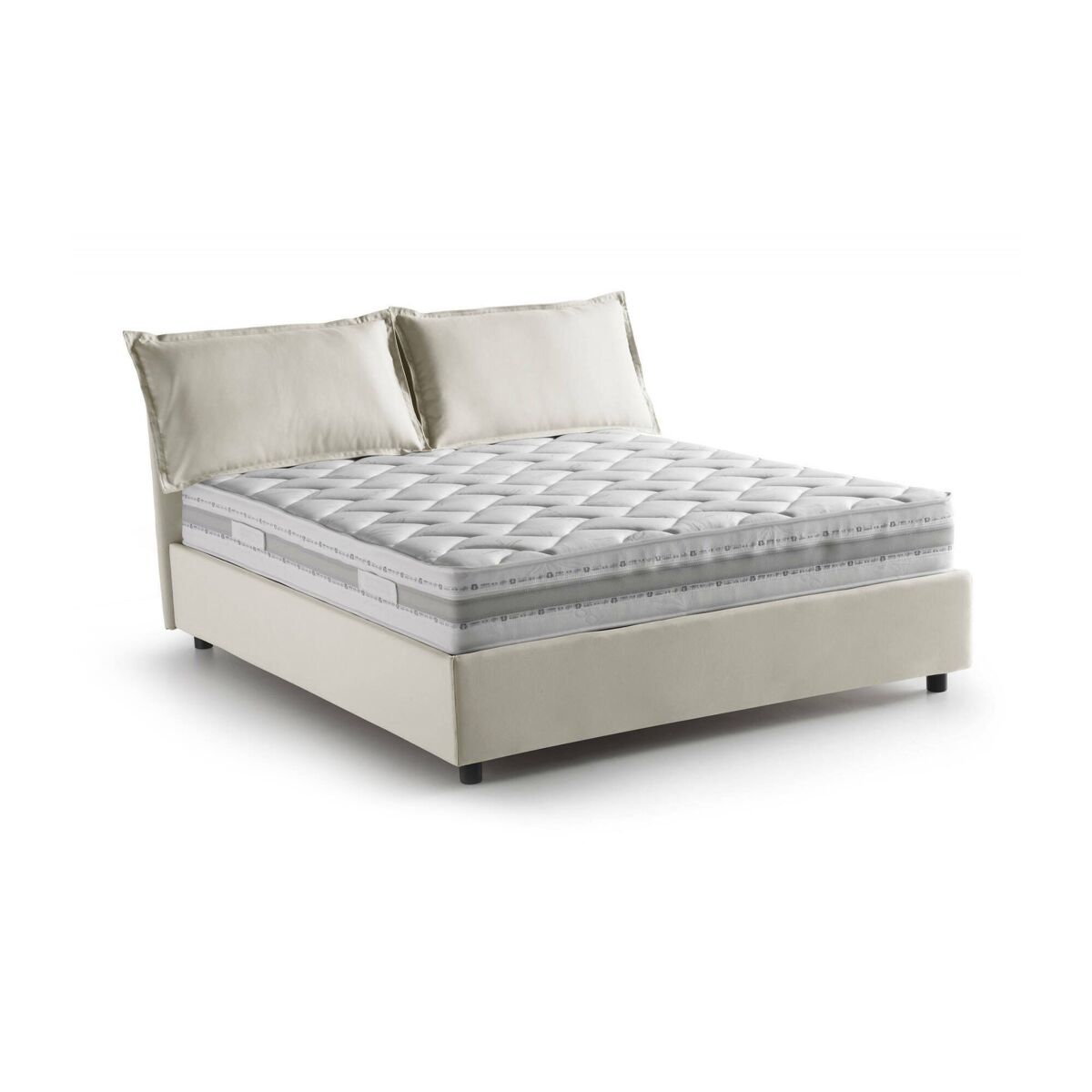 Cama de casal de tecido