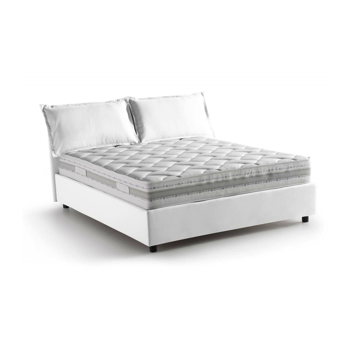 Cama de casal de tecido