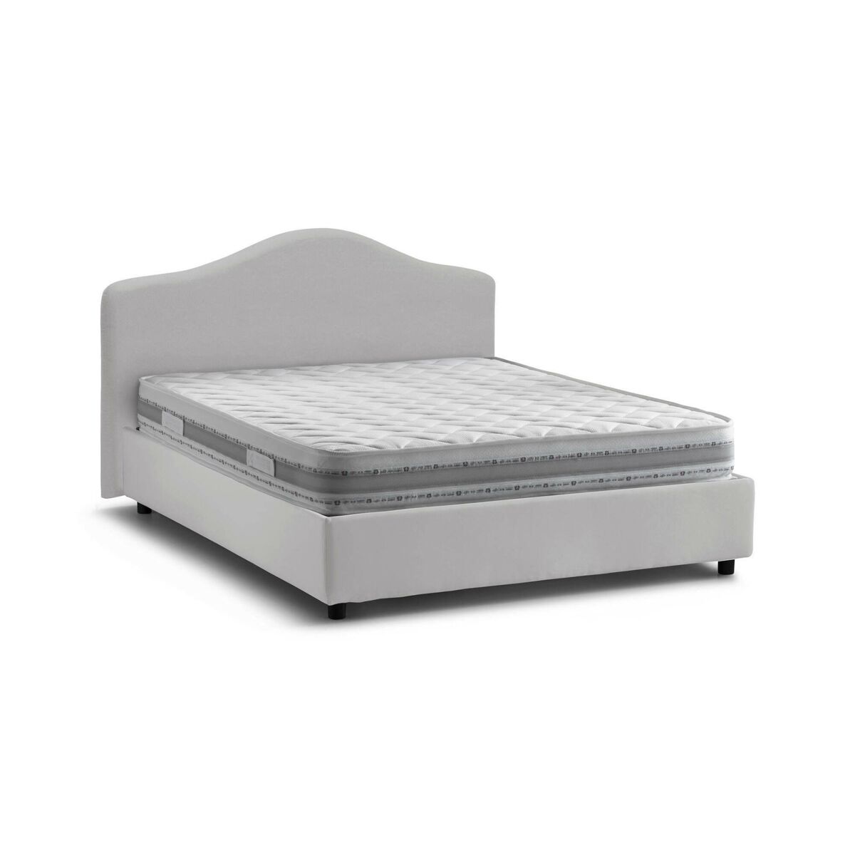 Cama de casal de tecido