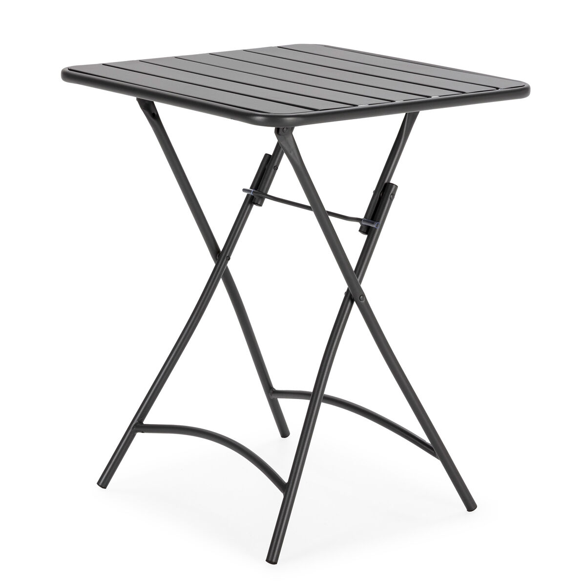 Mesa dobrável de metal perla para jardim