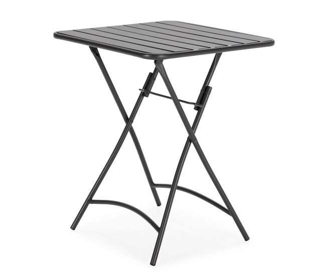 Mesa dobrável de metal perla para jardim