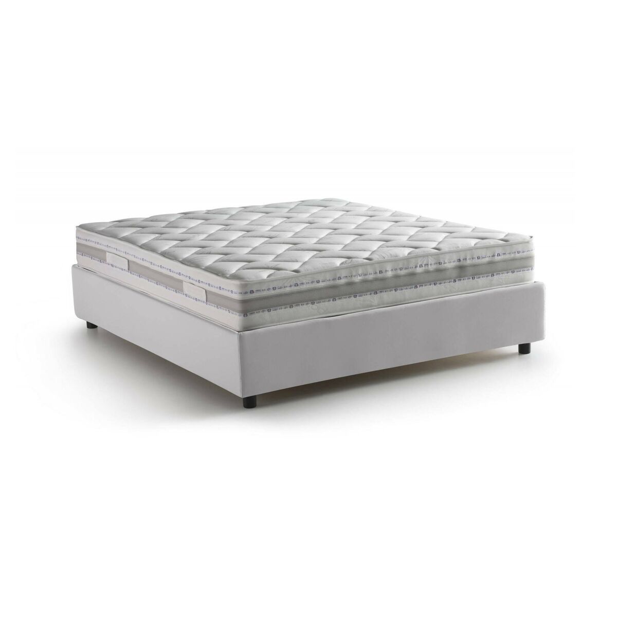 Cama de casal de tecido