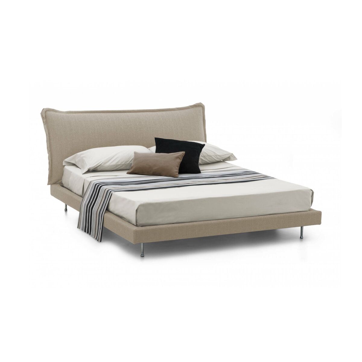 Cama de casal de tecido